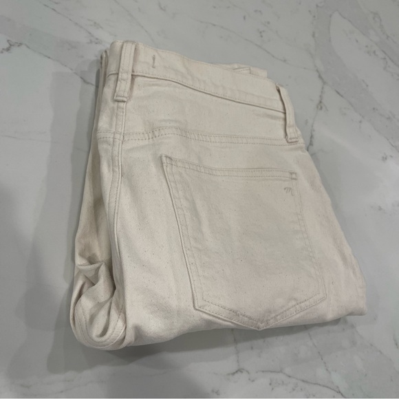 Madewell off white The Perfect Vintage Jean straight leg jeans - Picture 13 of 14